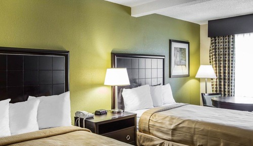 Room, 2 Double Beds, Non Smoking (Roll-In Shower - Disability Access)