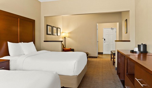 Suite 2 Queen Beds Non Smoking Room with 2 Person Sofa Bed