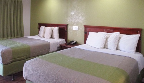 Standard Room, 2 Queen Beds, Smoking, Refrigerator & Microwave