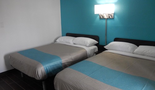Standard Room, 2 Queen Beds, Non Smoking, Refrigerator & Microwave