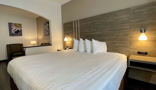 Suite, 1 King Bed, Non Smoking, Refrigerator & Microwave
