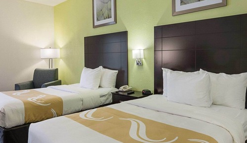 Standard Double Room, 2 Double Beds, Non Smoking, Refrigerator & Microwave