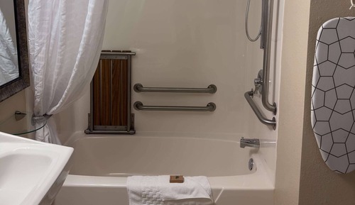 Suite, 1 King Bed with Sofa bed, Accessible, Non Smoking