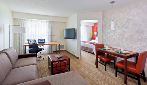 Studio, 1 King Bed with Sofa bed, Non Smoking (Mobility/Hearing Access, Roll-In Shwr)