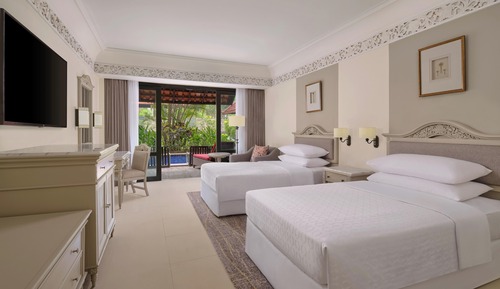 Premium Room, 2 Twin Beds, Balcony, Lagoon View