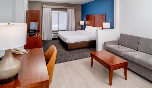 Suite, 1 King Bed with Sofa bed, Non Smoking