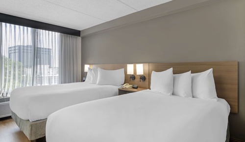 Room, 2 Double Beds (High Floor)