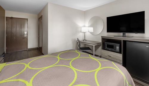 Room, 1 Double Bed, Accessible, Non Smoking (Mobility, Roll-In Shower w/ Grab Bar)