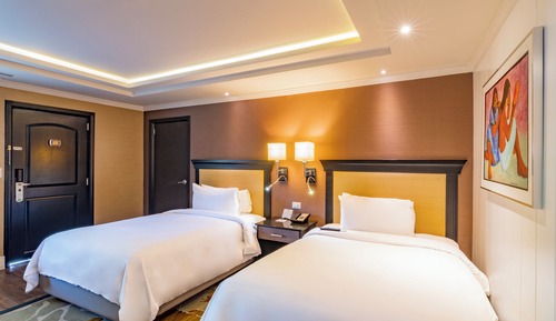 Bungalow, 2 Double Beds