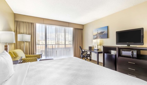 Standard Room, 1 King Bed, Accessible, Refrigerator & Microwave