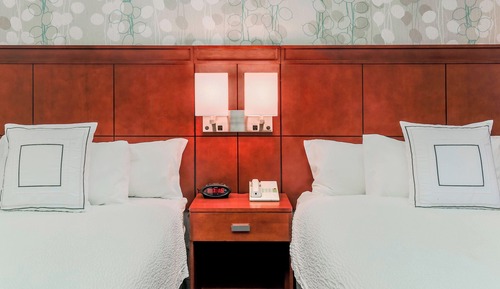 Room, 2 Double Beds (Mobility/Hearing Access, Roll-in Shwr)