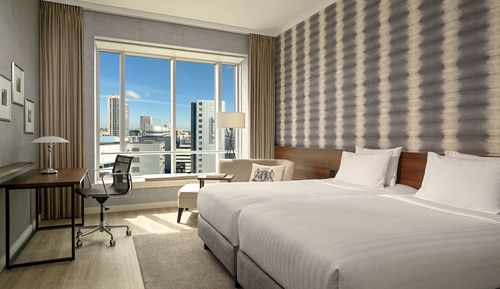 Deluxe Twin Room, 2 Twin Beds, Non Smoking, City View