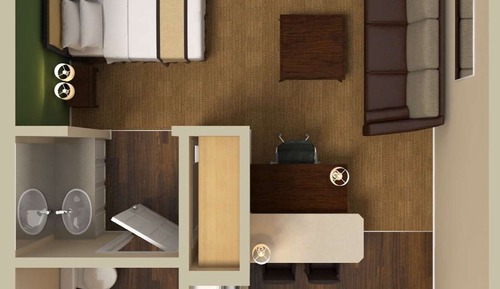 Deluxe Studio, 1 King Bed with Sofa bed, Non Smoking