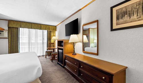 Standard Room, 1 King Bed, Non Smoking, Refrigerator & Microwave (1st Floor)