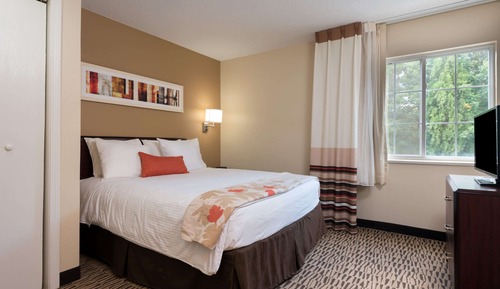 Suite, 1 Queen Bed with Sofa bed, Accessible, Non Smoking (Roll-In Shower)