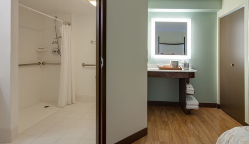 Standard Room, 1 Double Bed, Mobility Accessible (Roll-In Shower)