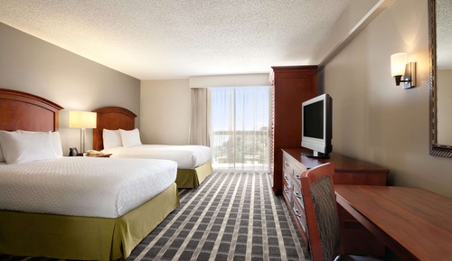 Suite, 2 Double Beds, Accessible (Hearing)