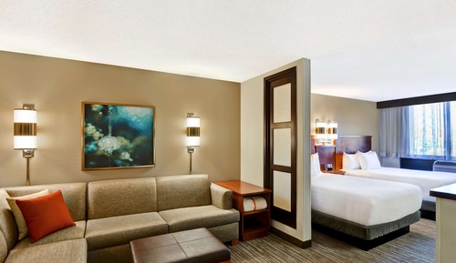 Room, 2 Double Beds (with Sofabed)