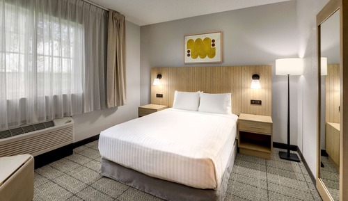 Studio Suite, 1 Queen Bed, Accessible (Mobility Roll in Shower)