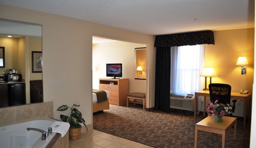 Suite, 1 King Bed, Non Smoking, Jetted Tub (with Single Sofabed)
