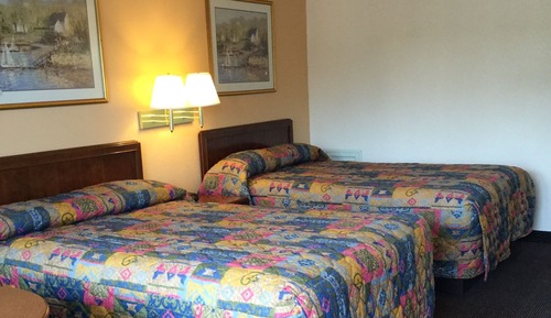 Double Room, 2 Double Beds, Non Smoking