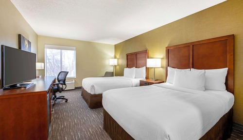 Standard Room, 2 Double Beds, Accessible, Non Smoking
