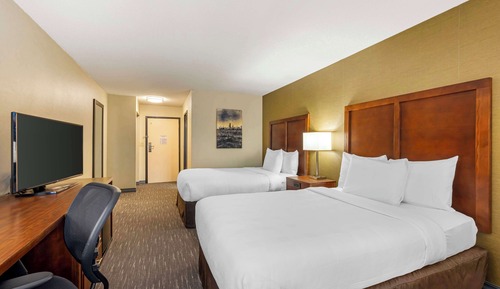 Standard Room, 2 Double Beds, Non Smoking
