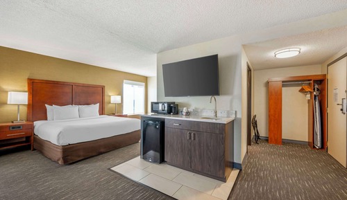 Suite, 1 King Bed with Sofa bed, Non Smoking, Corner (with Sofabed)