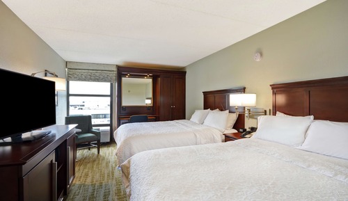 Room, 2 Queen Beds, Non Smoking, Refrigerator & Microwave