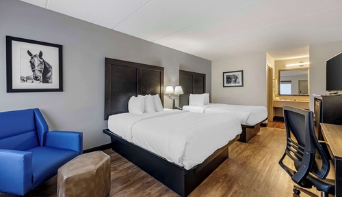 Standard Room, 2 Queen Beds, Non Smoking, Microwave
