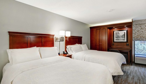 Two double beds non smoking
