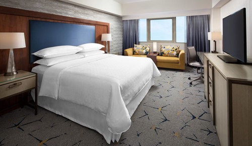 Deluxe Room, 1 King Bed, Non Smoking (Mobility Accessible, Roll-In Shower)