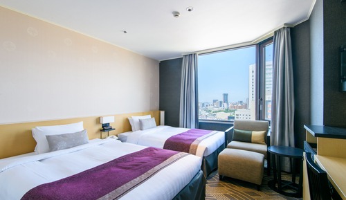 Luxury floor Twin, Non Smoking Exclusive Club Lounge Access (23sqm, Bed width 120cm)