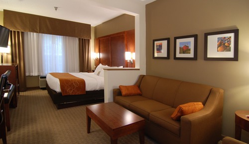 Suite, 1 King Bed with Sofa bed, Non Smoking
