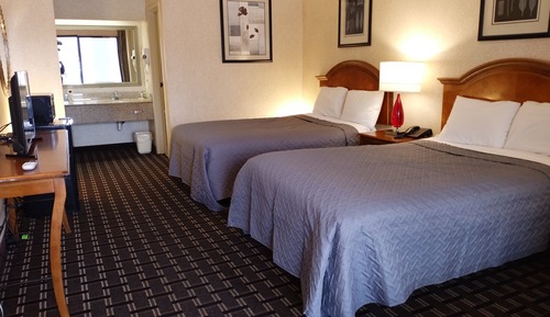 Room, 2 Double Beds, Smoking