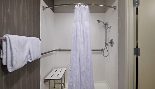 Room, 1 King Bed, Non Smoking (Mobility/Hearing Access, Roll-in Shwr)
