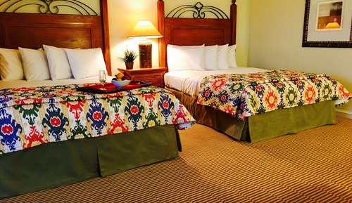 Standard Room, 2 Double Beds, Golf View, Tower