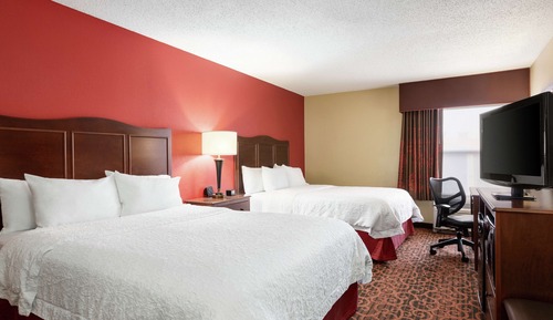 Two double beds