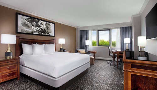 One King Bed, Roll In Shower