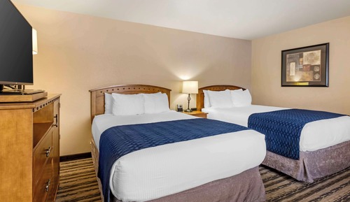 Standard Room, 2 Queen Beds, Non Smoking, Refrigerator & Microwave (Small Room)