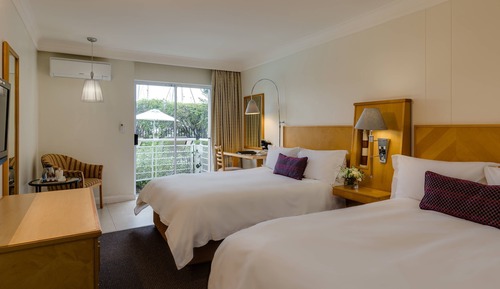 Family Room, 2 Double Beds, Lagoon View