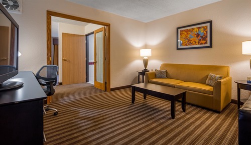 Suite, 1 King Bed, Non Smoking, Refrigerator & Microwave (with Sofabed)