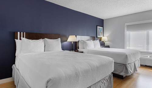 Standard Room, 2 Queen Beds, Non Smoking, Refrigerator & Microwave (Pet Friendly)