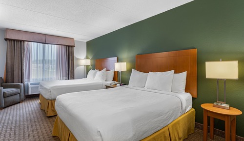 Standard Room, 2 Queen Beds, Accessible, Bathtub