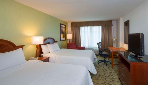 Suite, 2 Queen Beds, Accessible (Hearing)