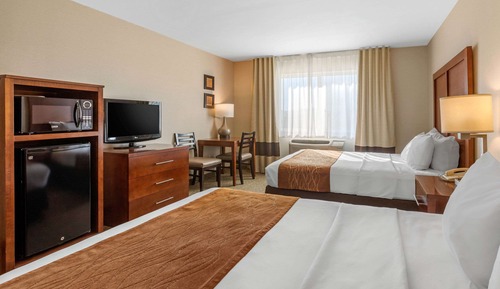 Standard Room, 2 Queen Beds, Accessible Roll-In Shower, Non Smoking
