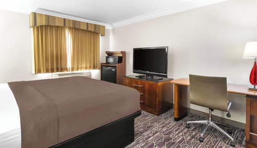 Standard Room, 1 King Bed, Non Smoking, Refrigerator & Microwave
