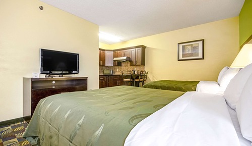 2 Double Beds with Sofabed, Efficiency, Nonsmoking