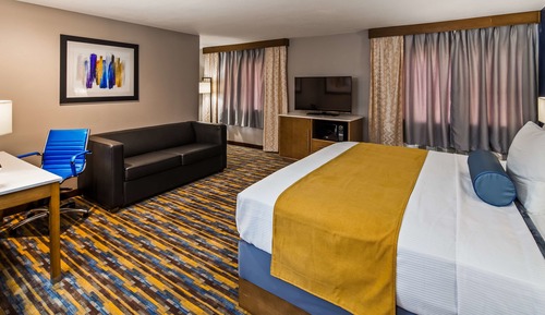 Suite, 1 King Bed with Sofa bed, Non Smoking, Microwave (with Sofabed)