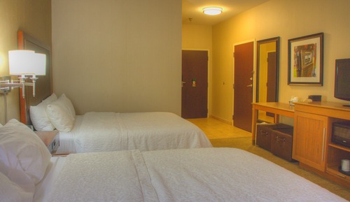 Room, 2 Queen Beds, Accessible, Non Smoking (Hearing, Mobility Bathtub w/Grab Bars)